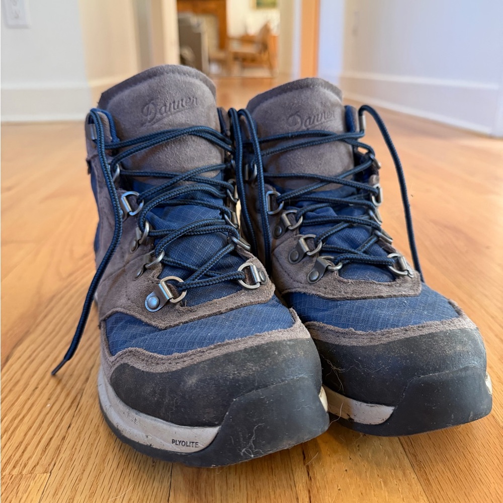 Danner Men's Navy and Charcoal Boots